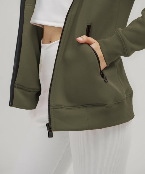 Women's Basic Zipper Hoodie